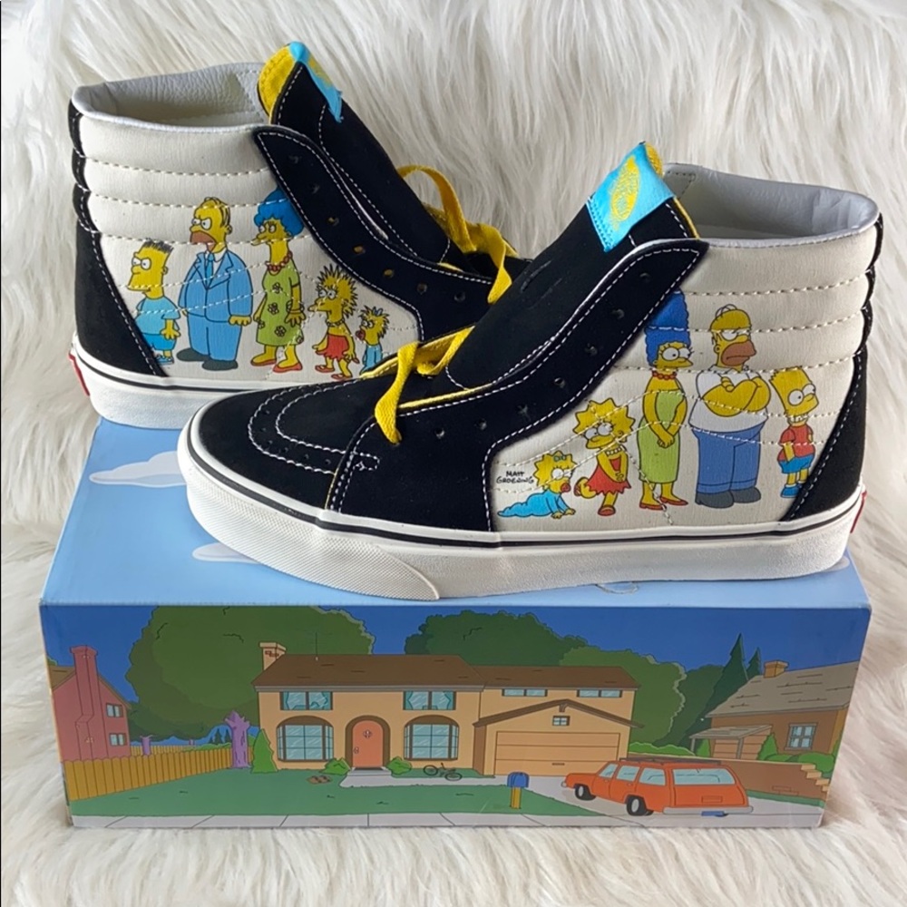 The Simpsons Family Portrait Vans Collection